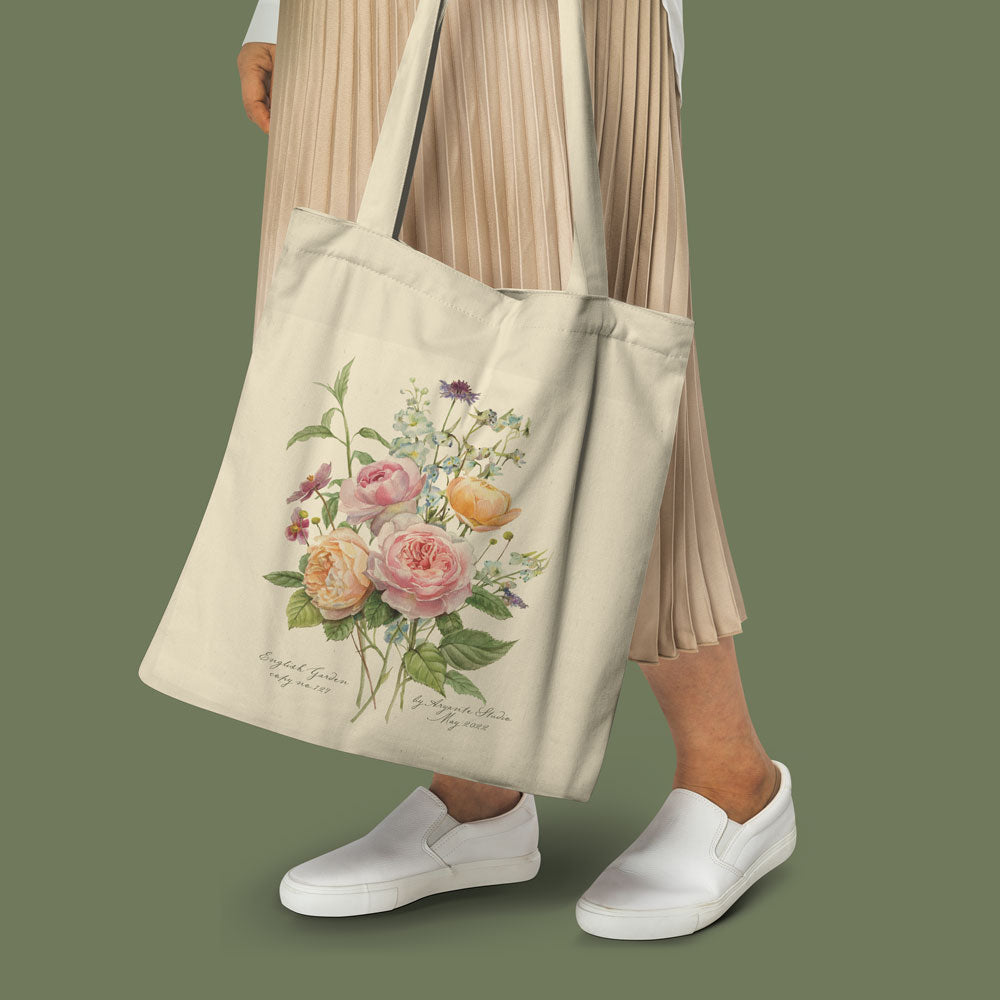 English Garden Eco friendly Tote Bag