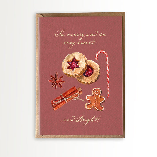 So Sweet Christmas Card + Wax Seal