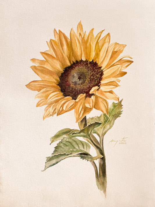 Original Painting Sunflower